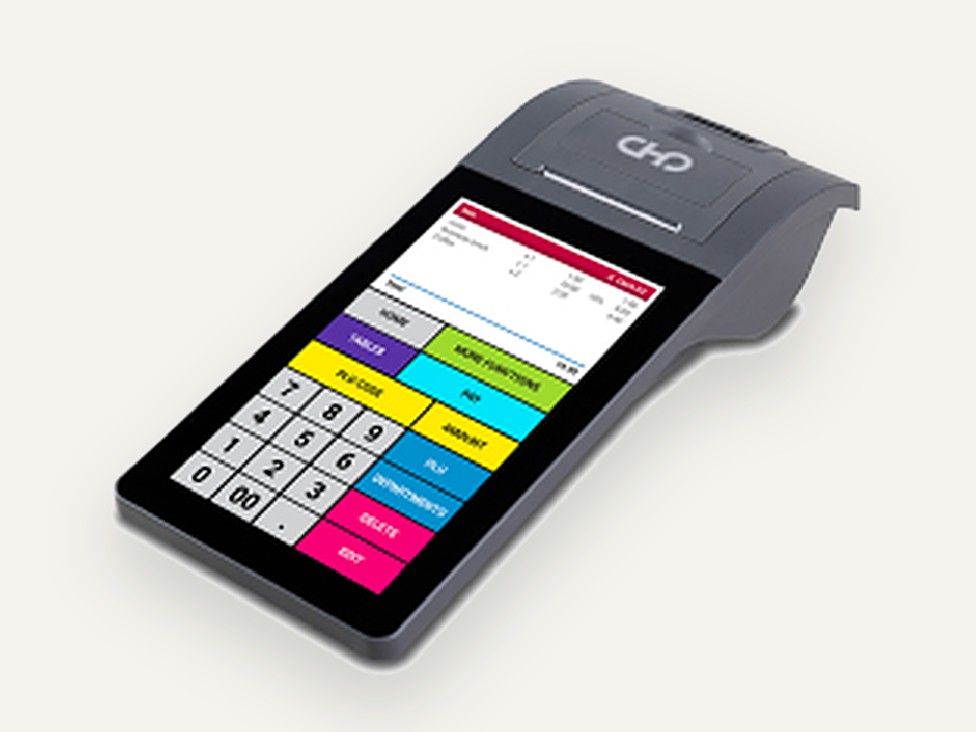 Dotyková Android pokladna CHD 7A s miniPOS